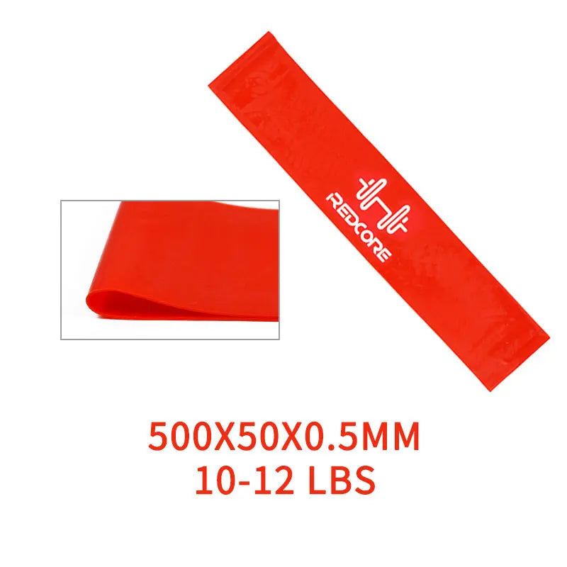 Mini Loop Resistance Bands – Natural Latex Exercise Bands for Strength Training & Therapy