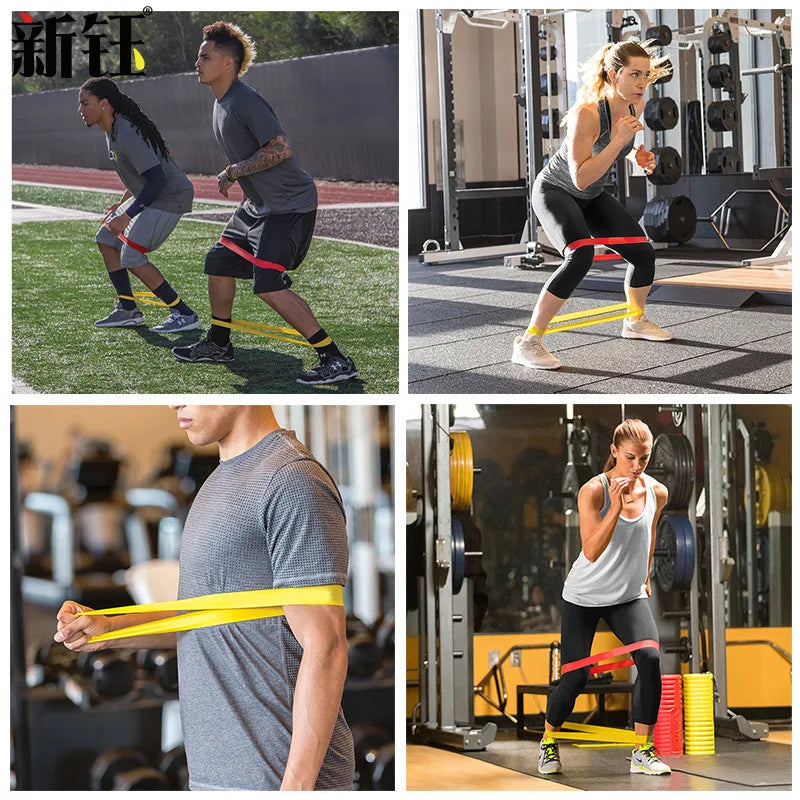 Mini Loop Resistance Bands – Natural Latex Exercise Bands for Strength Training & Therapy