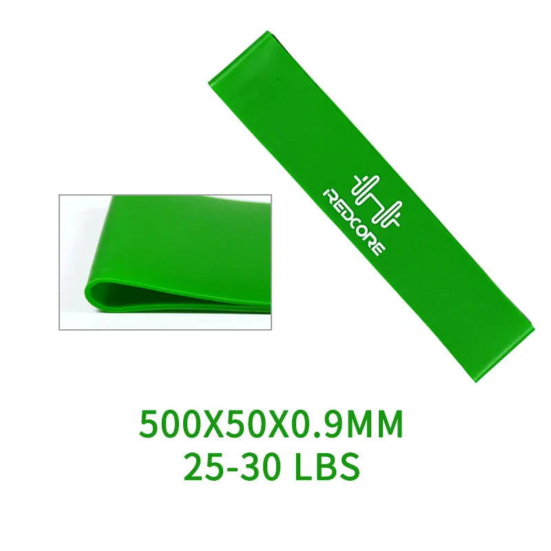 Mini Loop Resistance Bands – Natural Latex Exercise Bands for Strength Training & Therapy