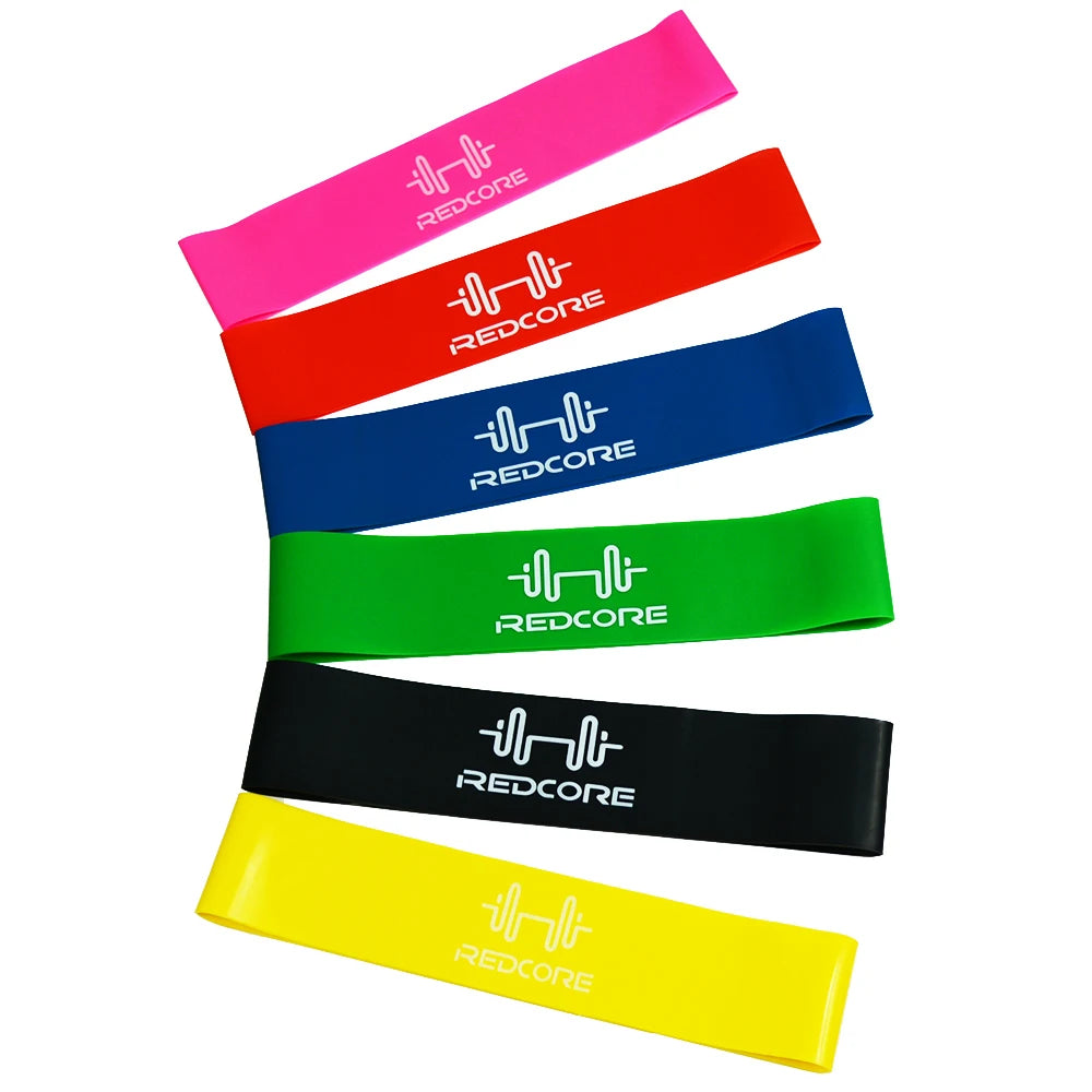 Mini Loop Resistance Bands – Natural Latex Exercise Bands for Strength Training & Therapy