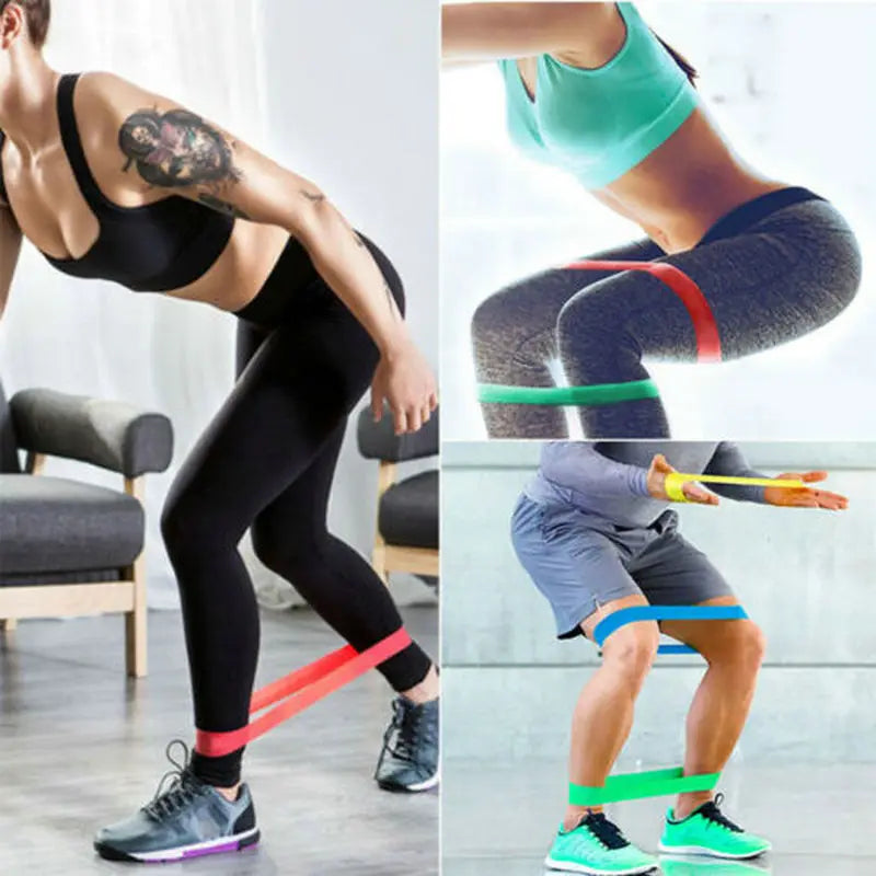 Mini Loop Resistance Bands – Natural Latex Exercise Bands for Strength Training & Therapy