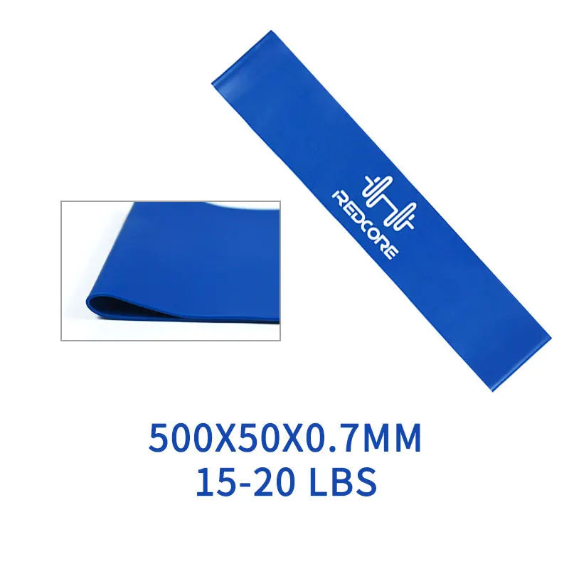 Mini Loop Resistance Bands – Natural Latex Exercise Bands for Strength Training & Therapy