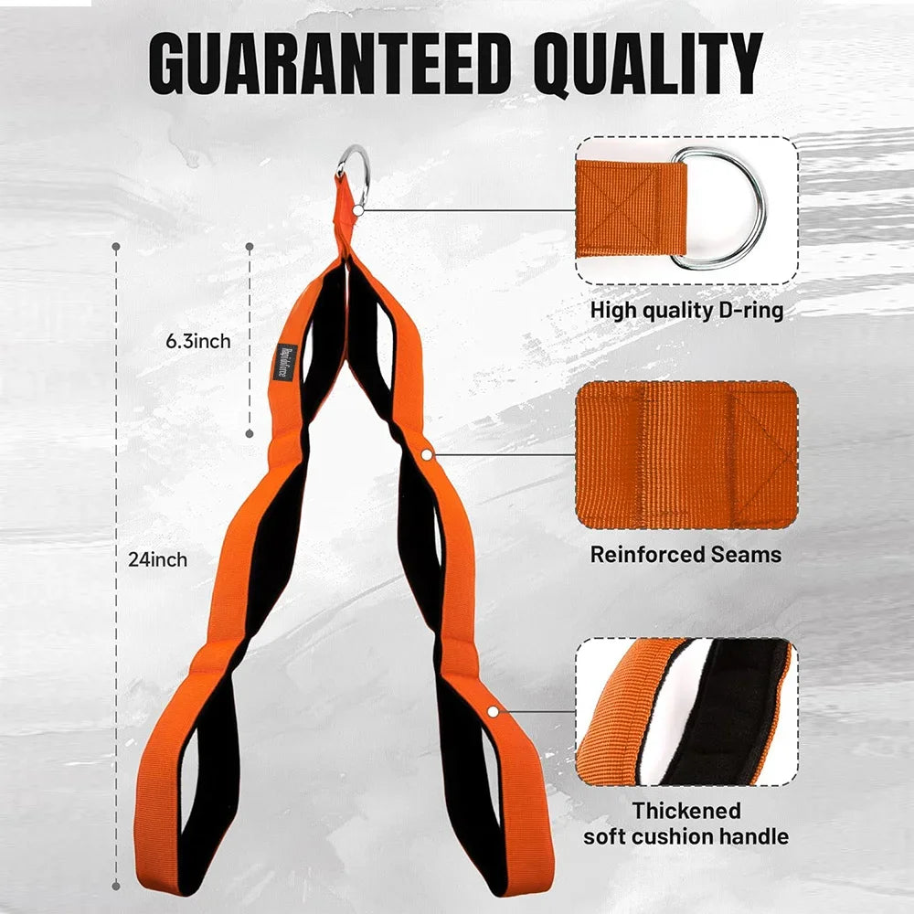 Heavy-Duty Adjustable Triceps Rope