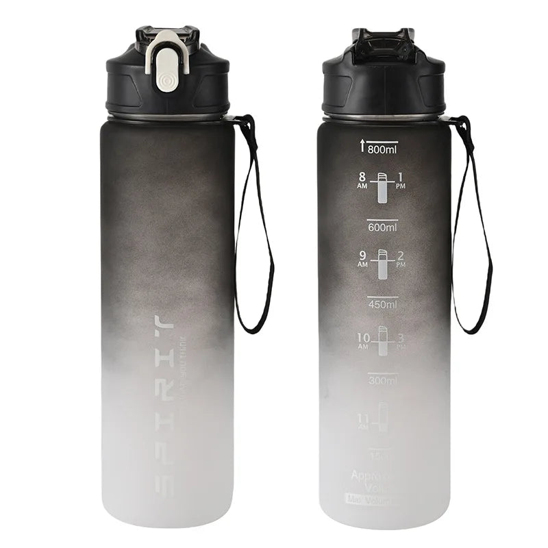 800ml Large Capacity Sports Water Bottle – Leak-Proof Gym & Outdoor Hydration Jug