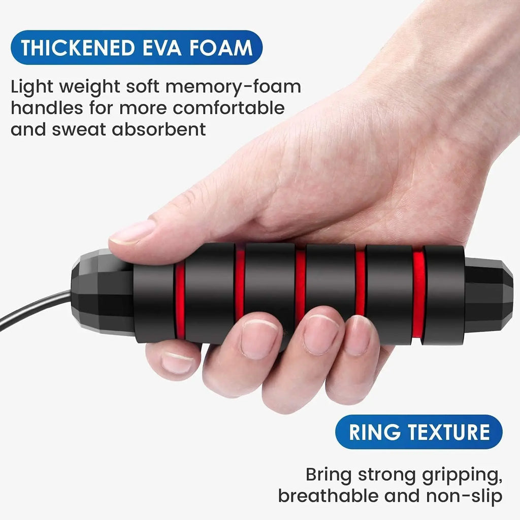 Speed Skipping Rope – Adjustable Jump Rope for Cardio & Fitness Training