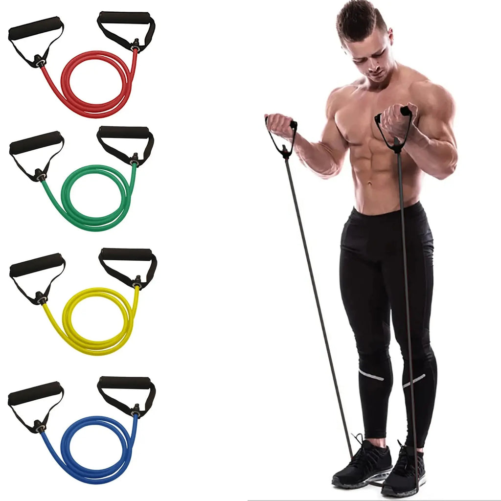 Resistance Bands With Handles – Exercise Bands for Strength Training & Home Workouts