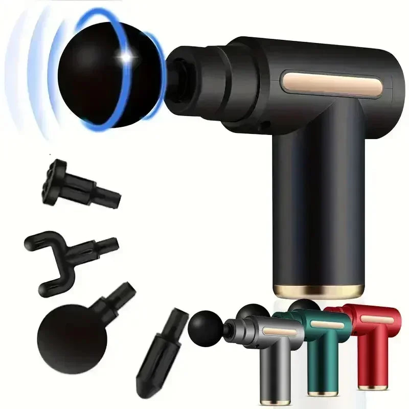 USB Mini Massage Gun – Portable Fascia Gun for Muscle Relaxation & Recovery