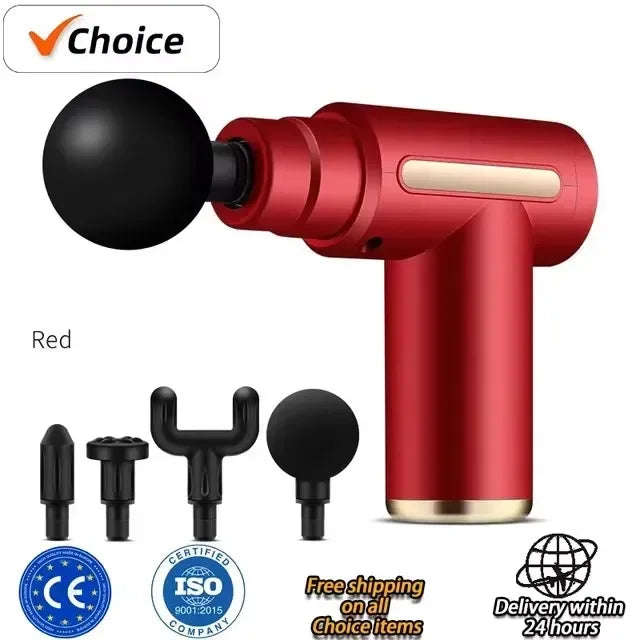 USB Mini Massage Gun – Portable Fascia Gun for Muscle Relaxation & Recovery