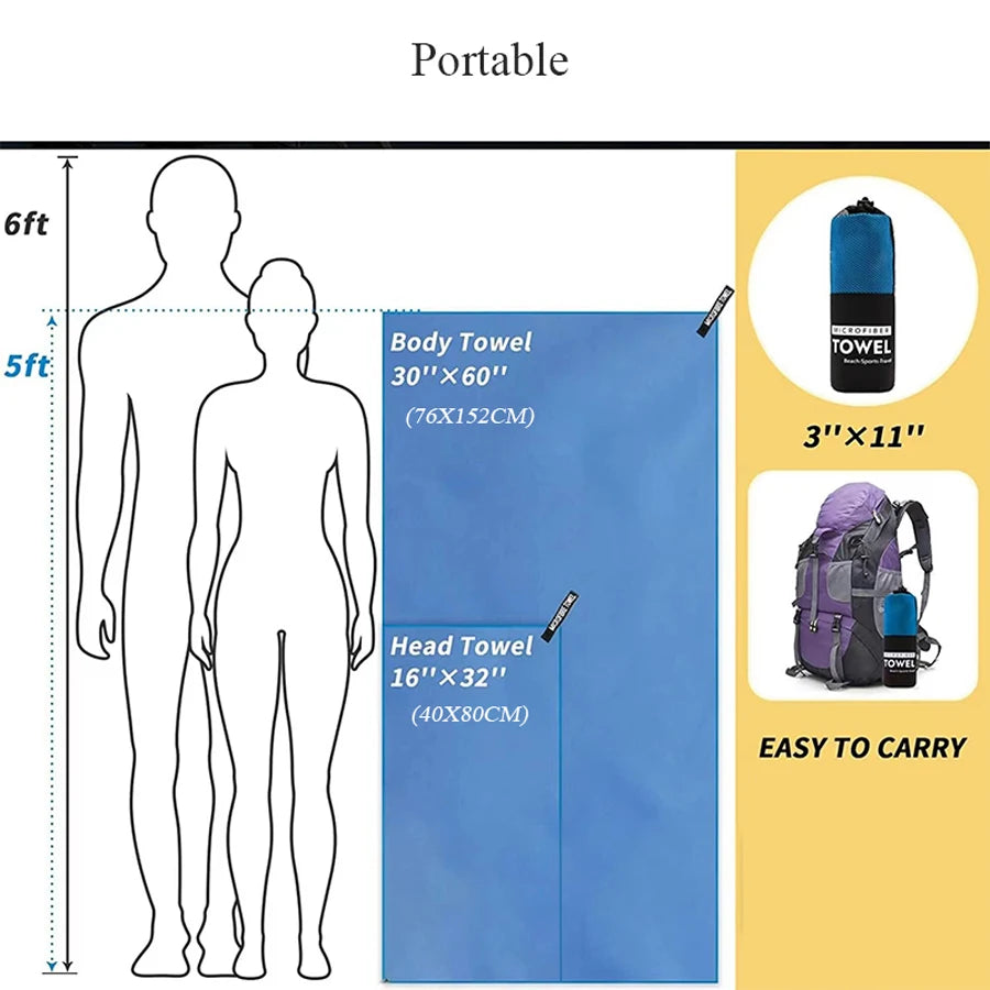 Quick-Dry Cooling Sports Towel