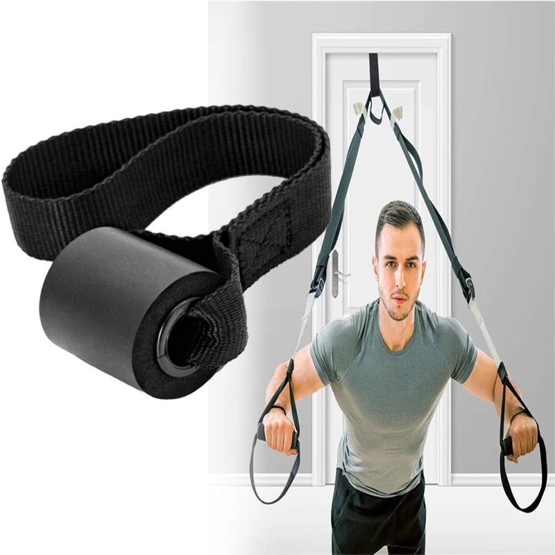 Door Anchor Resistance Band Set – Elastic Tube Bands for Home & Gym Workouts