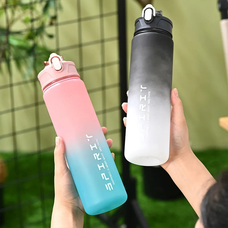 800ml Large Capacity Sports Water Bottle – Leak-Proof Gym & Outdoor Hydration Jug