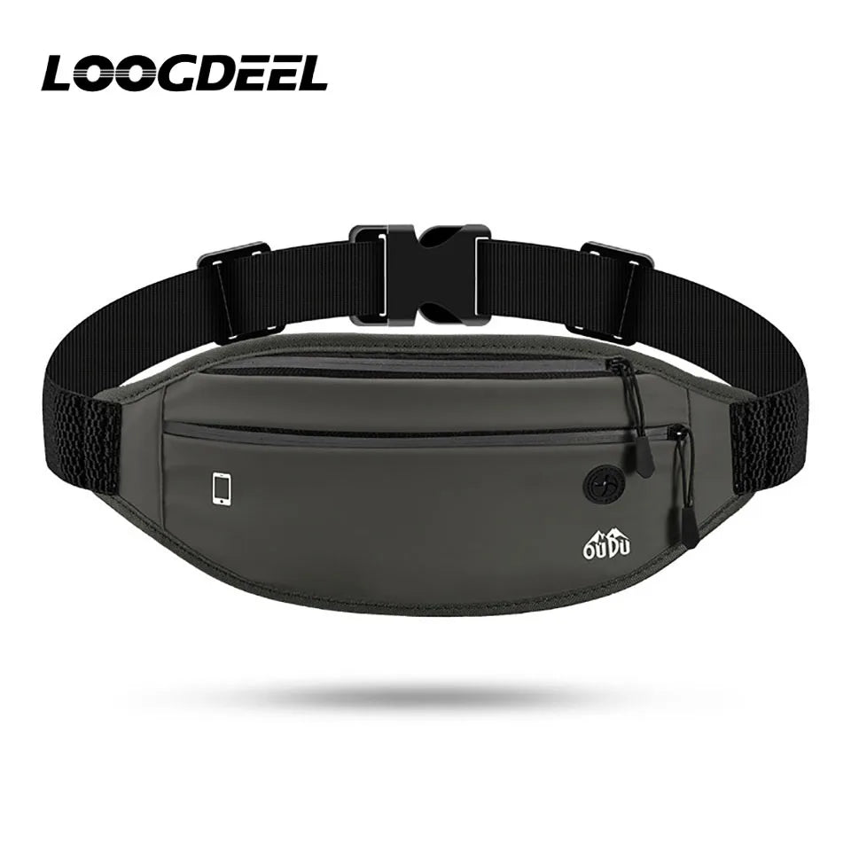Waterproof Running Fanny Pack – Lightweight Invisible Waist Bag for Men & Women