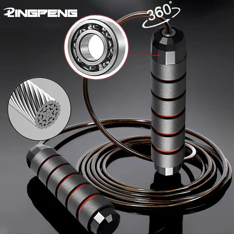 Speed Skipping Rope – Adjustable Jump Rope for Cardio & Fitness Training