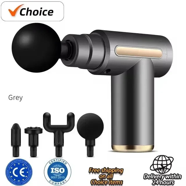 USB Mini Massage Gun – Portable Fascia Gun for Muscle Relaxation & Recovery