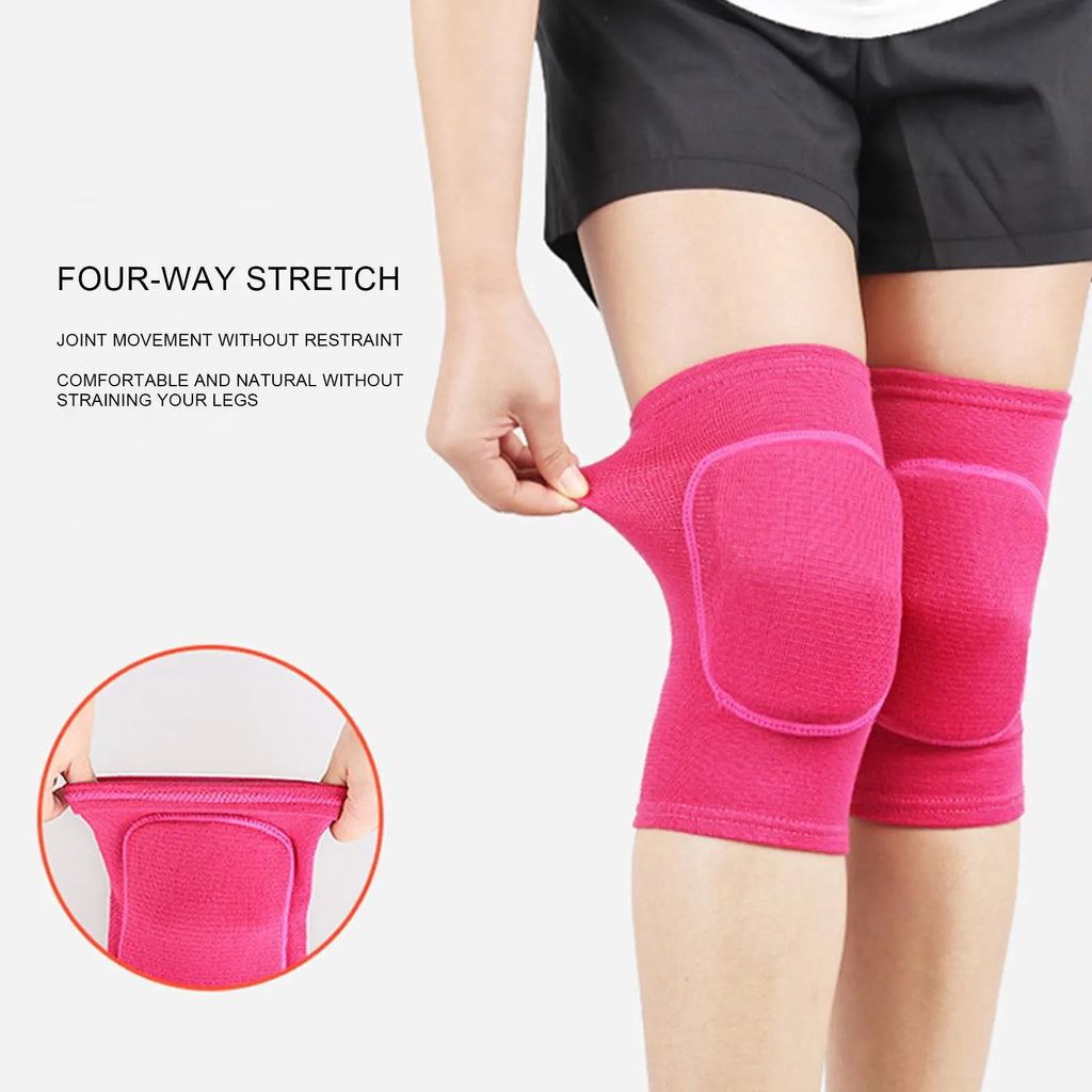 Sports Knee Pads with Compression Support