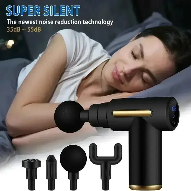 USB Mini Massage Gun – Portable Fascia Gun for Muscle Relaxation & Recovery