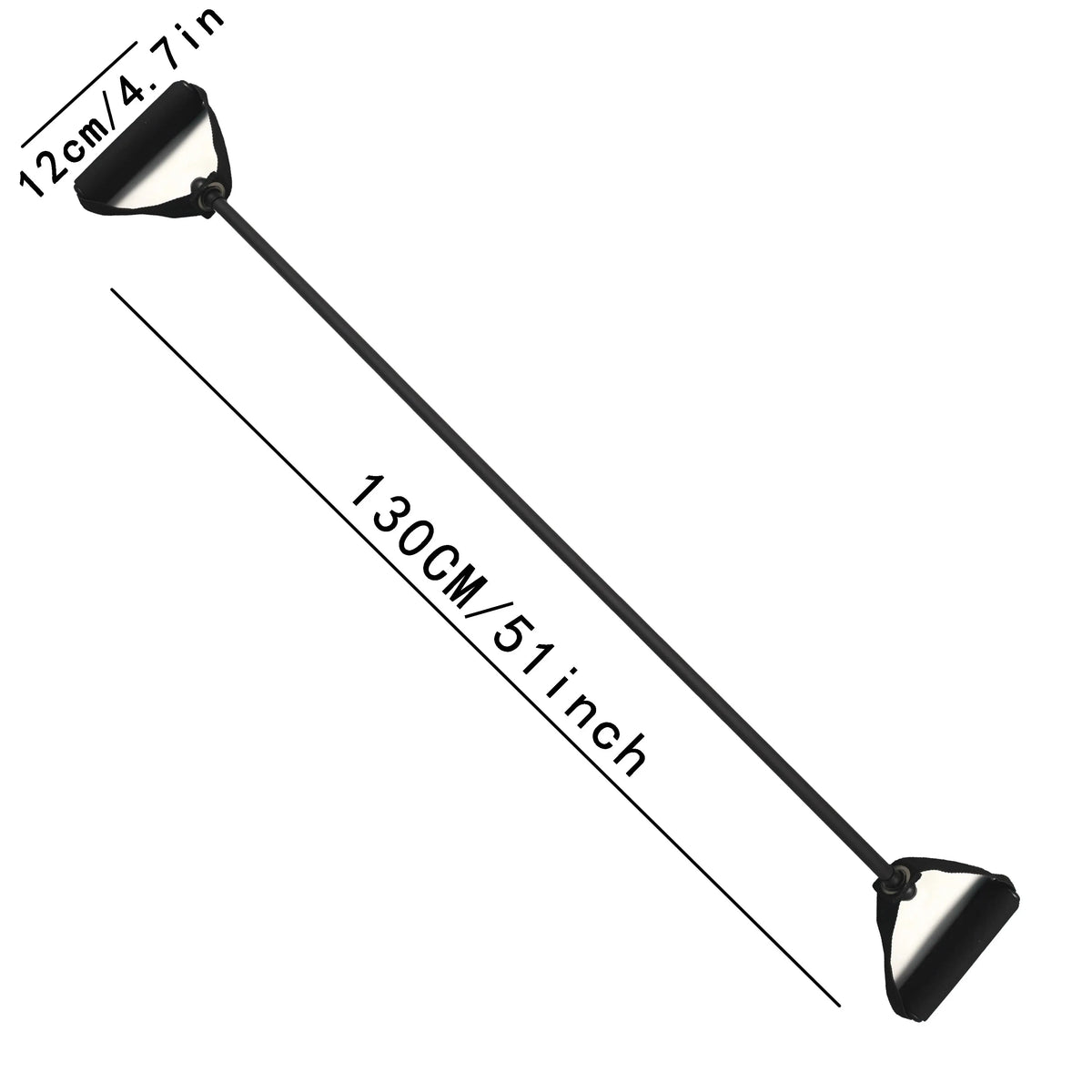 Resistance Bands With Handles – Exercise Bands for Strength Training & Home Workouts