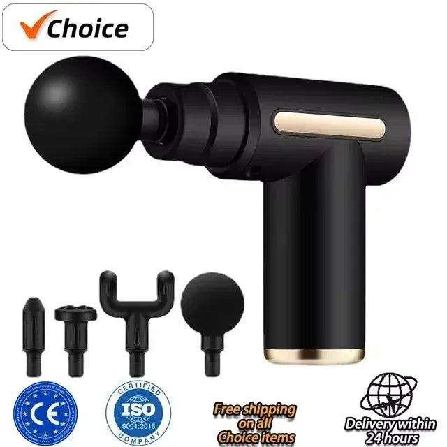 USB Mini Massage Gun – Portable Fascia Gun for Muscle Relaxation & Recovery