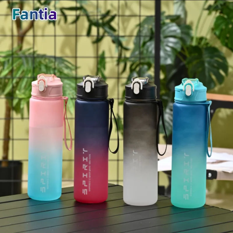 800ml Large Capacity Sports Water Bottle – Leak-Proof Gym & Outdoor Hydration Jug
