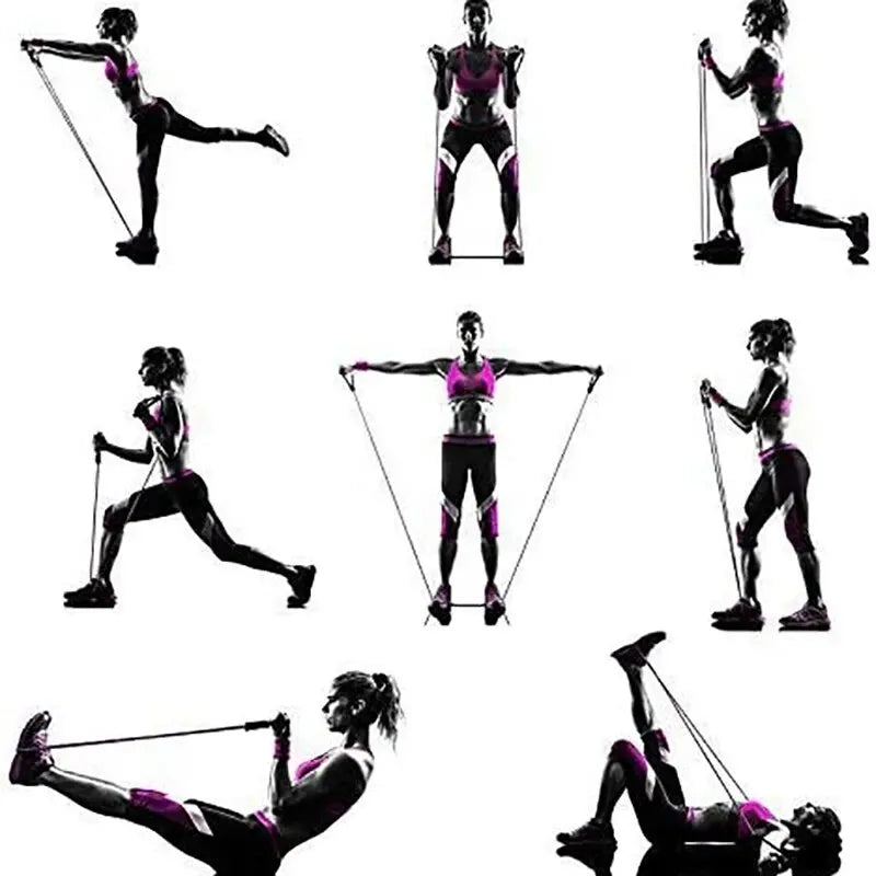 Resistance Bands With Handles – Exercise Bands for Strength Training & Home Workouts