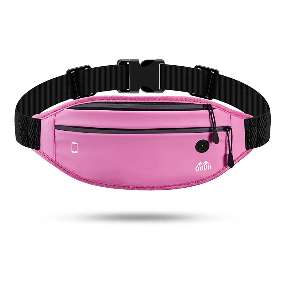 Waterproof Running Fanny Pack – Lightweight Invisible Waist Bag for Men & Women