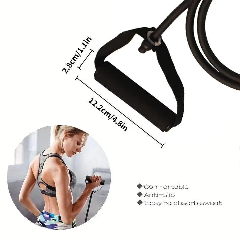 Resistance Bands With Handles – Exercise Bands for Strength Training & Home Workouts