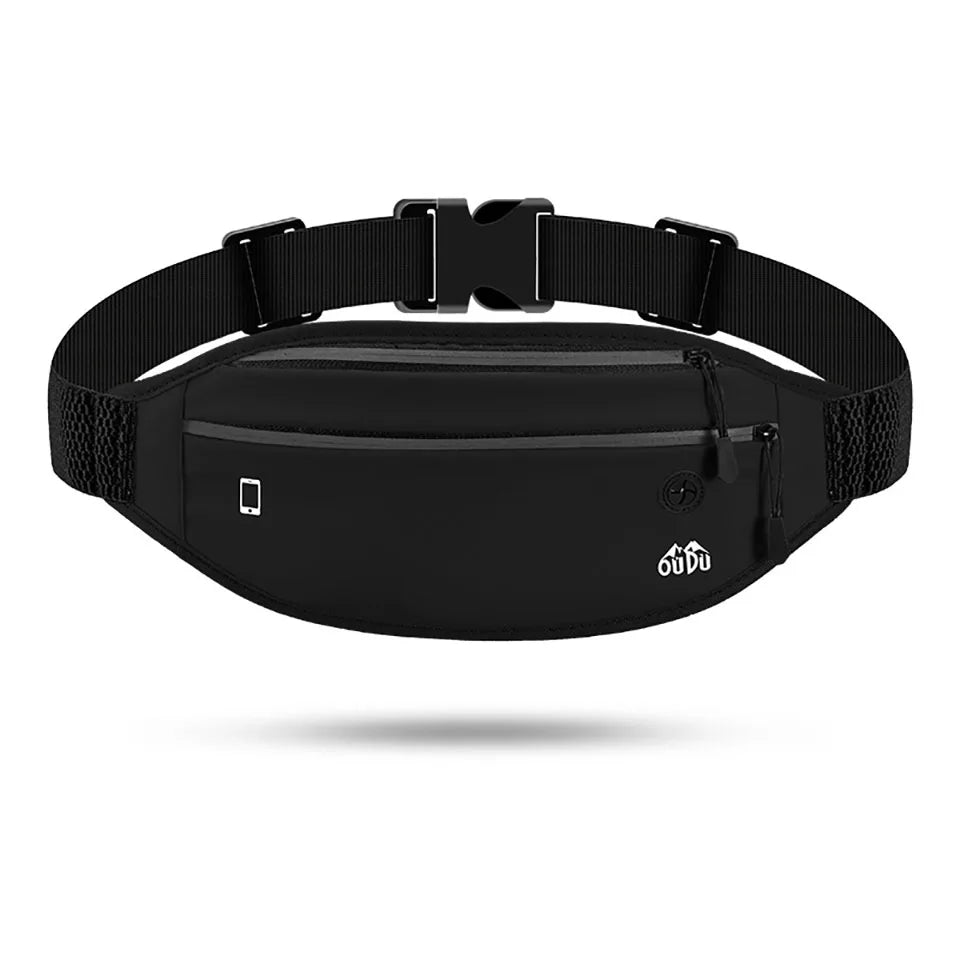 Waterproof Running Fanny Pack – Lightweight Invisible Waist Bag for Men & Women