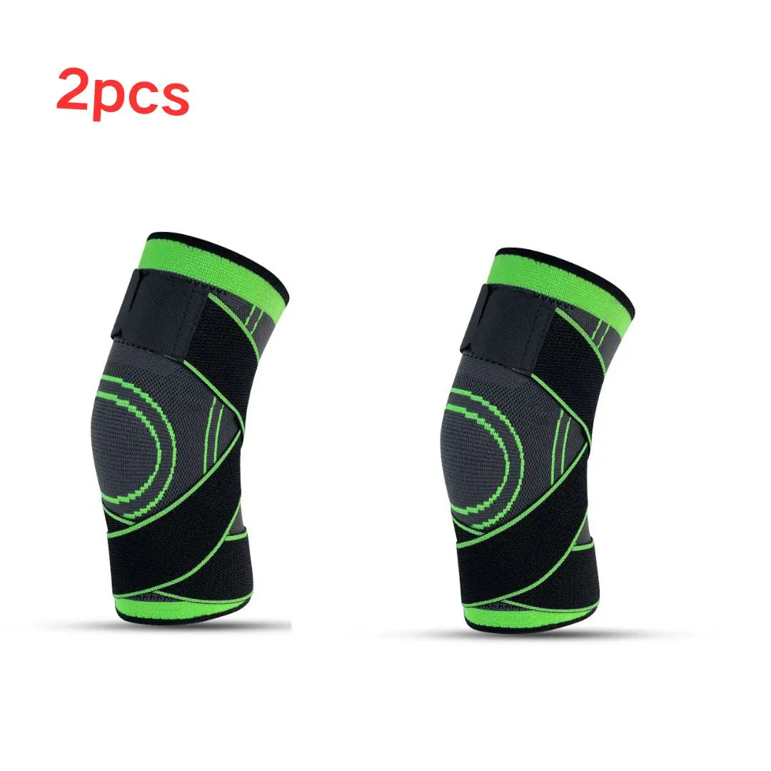 Knee Compression Sleeve with Adjustable Straps