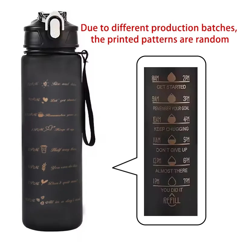 700ml Rainbow Frosted Sports Water Bottle – Straw Cup for Gym, Travel & Daily Use