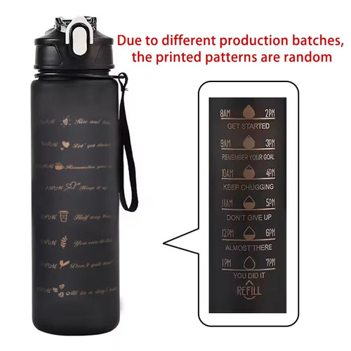 700ml Rainbow Frosted Sports Water Bottle – Straw Cup for Gym, Travel & Daily Use