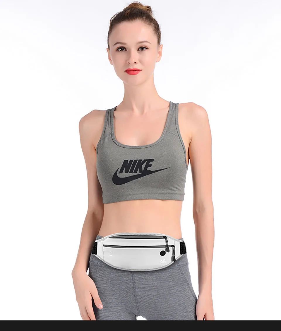 Waterproof Running Fanny Pack – Lightweight Invisible Waist Bag for Men & Women