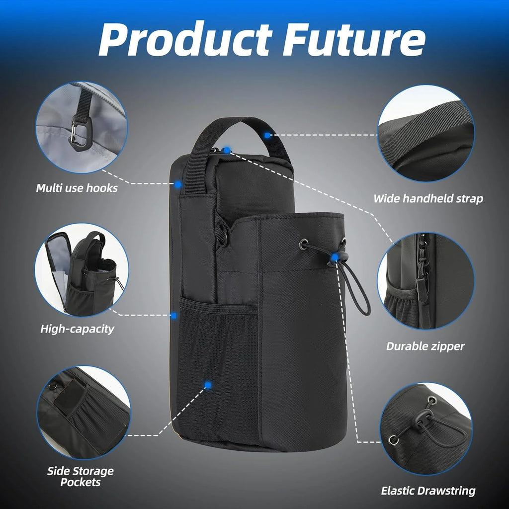 Magnetic Gym Bag – Large Capacity Sports Carrier for Phone, Water Bottle & Accessories