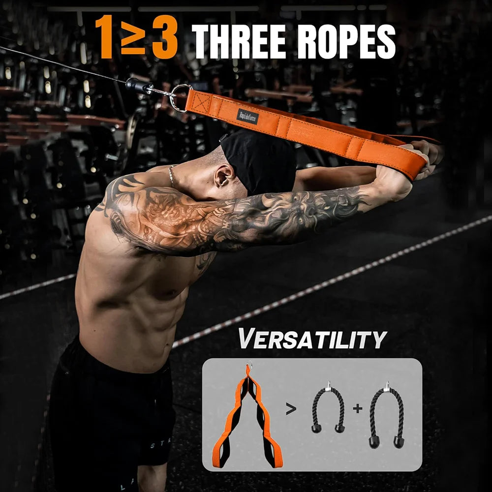 Heavy-Duty Adjustable Triceps Rope