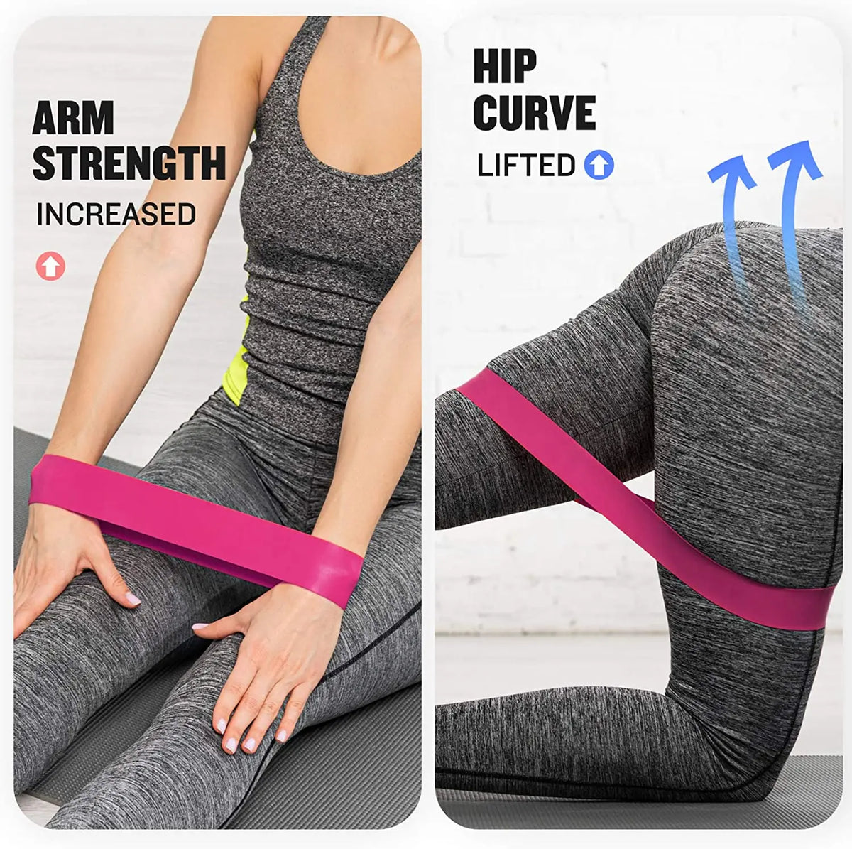 Circular Resistance Band for Yoga & Strength Training