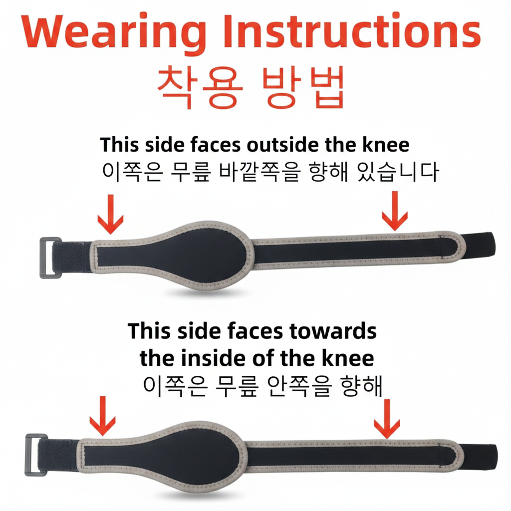 SANKOVA Knee Strap Product Image